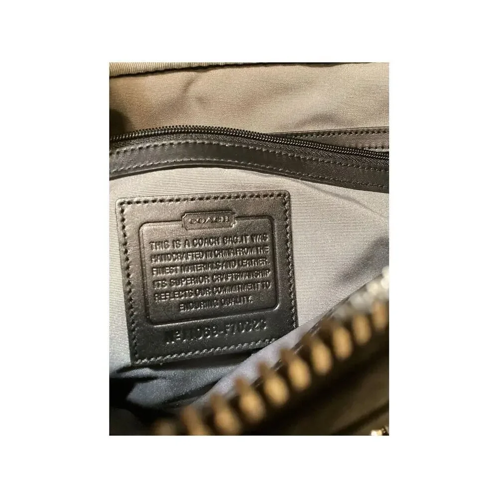 Coach Metropolitan Briefcase with Adjustable Strap all original
